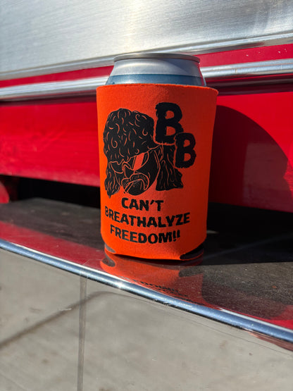 Can´t Breathalyze Freedom Koozie