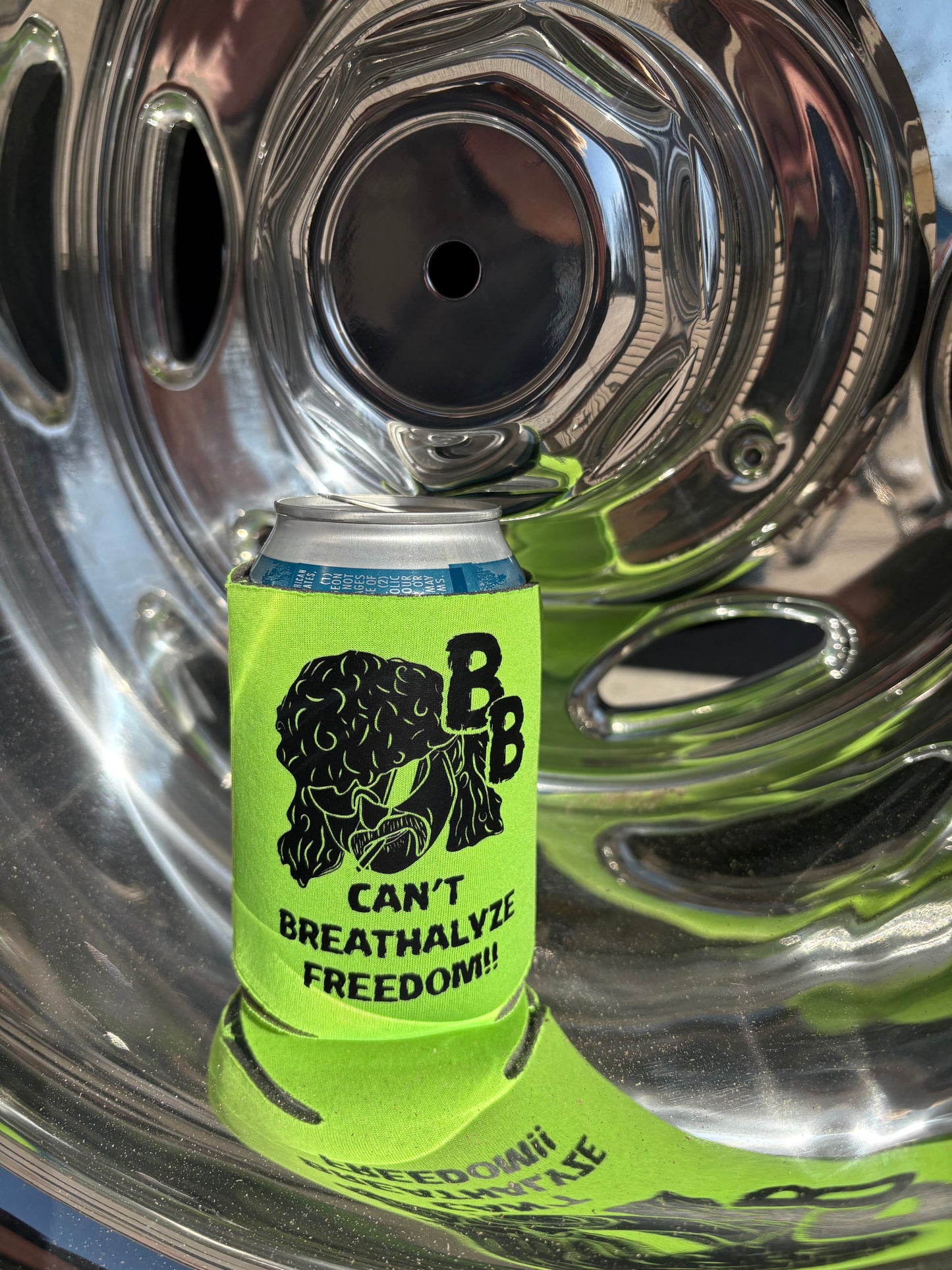 Can´t Breathalyze Freedom Koozie