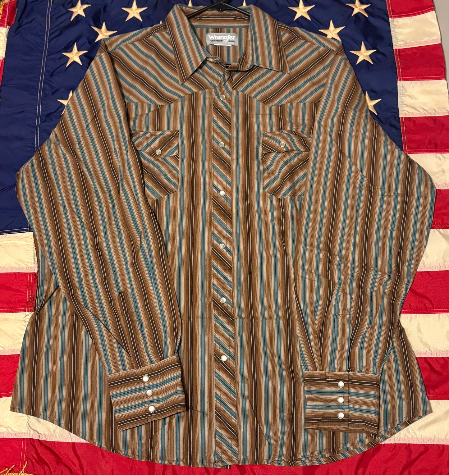 Wrangler Pearl Snap L