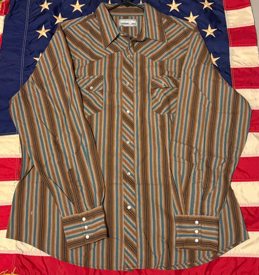 Wrangler Pearl Snap L