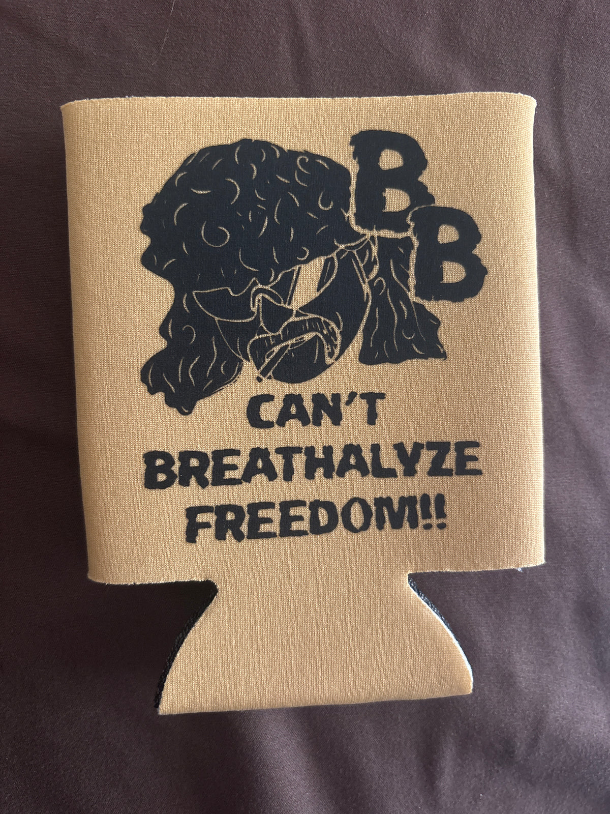 Can´t Breathalyze Freedom Koozie