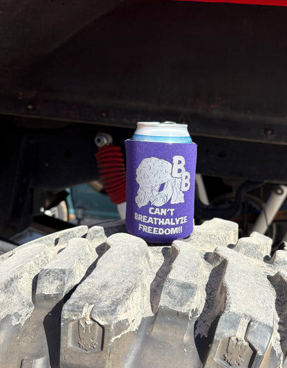 Can´t Breathalyze Freedom Koozie