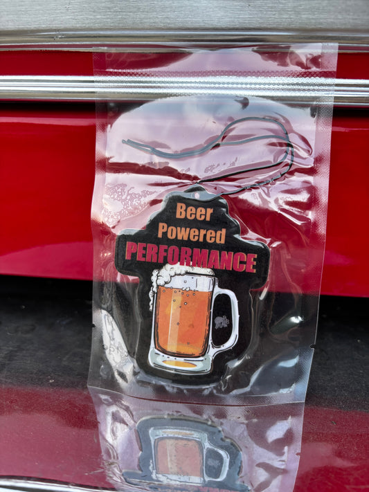 Beer Powered Performance Freshie