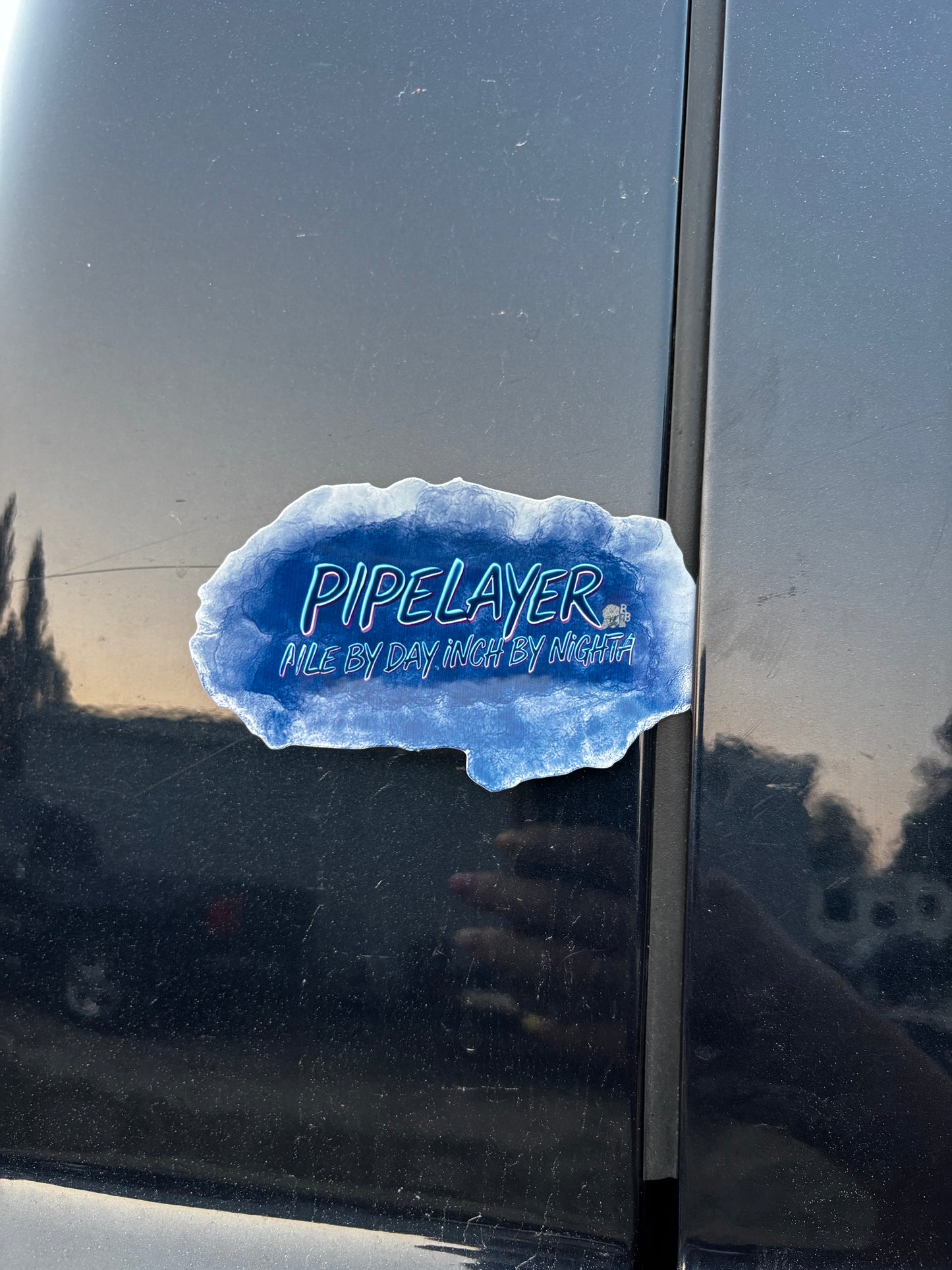 Pipelayer Sticker