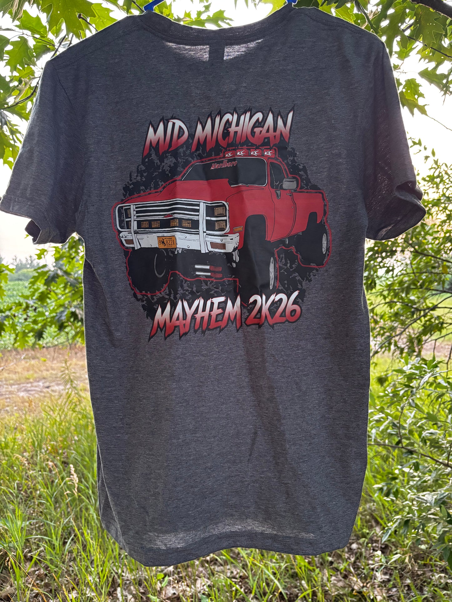 Mid Michigan Mayhem T shirt